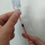 flacone di Vaccino Moderna